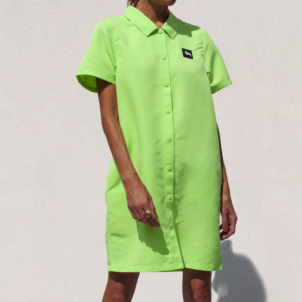Stussy Button Down Dress NWT